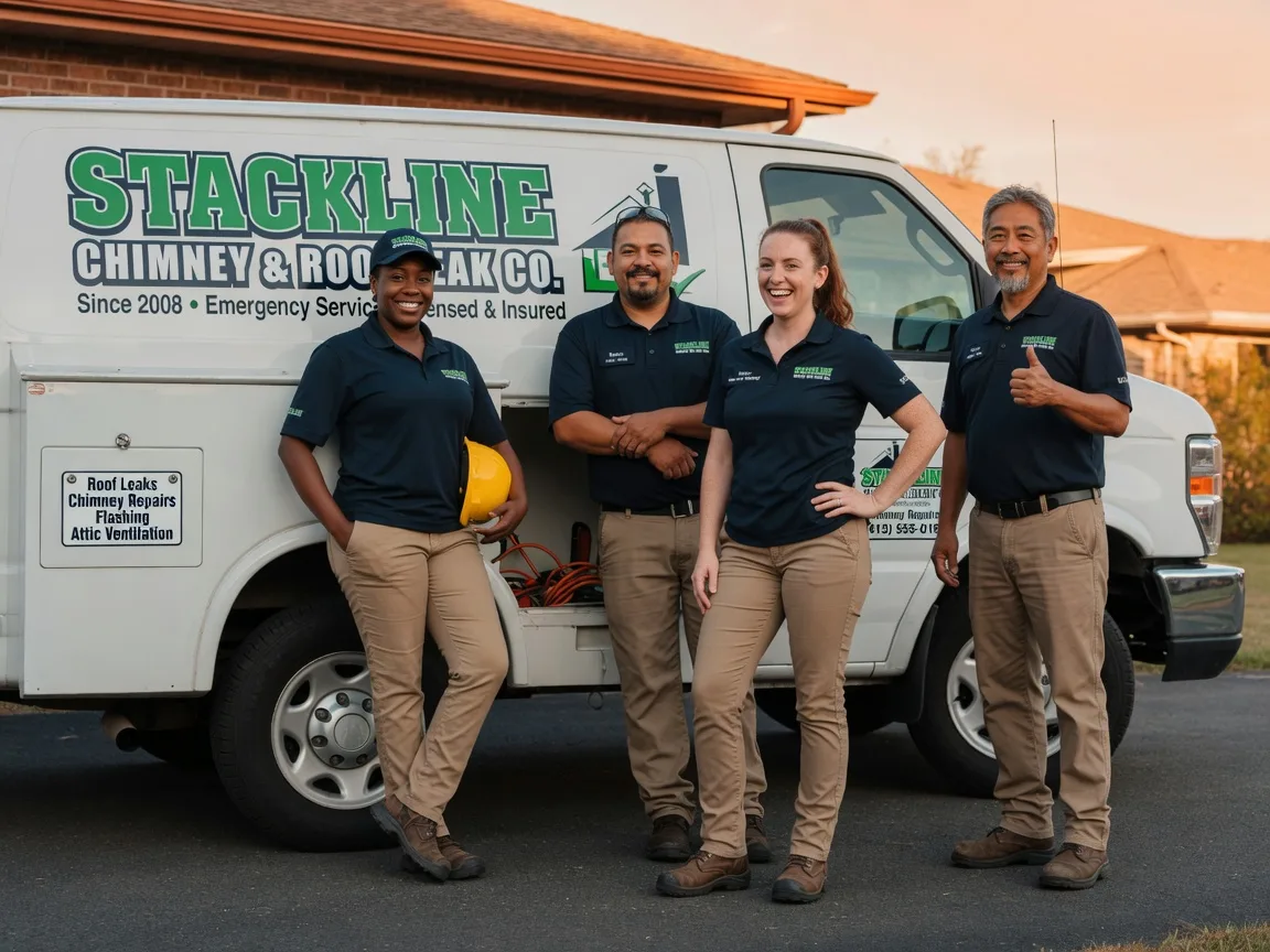 Chimney flashing repair company in Ranier, MN